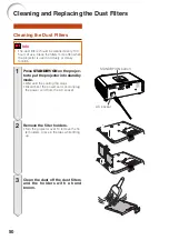 Предварительный просмотр 54 страницы Sharp PGF310X - Notevision XGA DLP Projector Operation Manual