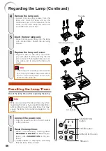 Предварительный просмотр 60 страницы Sharp PGF310X - Notevision XGA DLP Projector Operation Manual