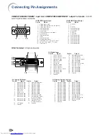 Предварительный просмотр 2 страницы Sharp PGF325W - WXGA DLP Projector Setup Manual