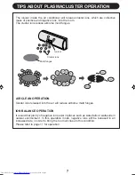 Предварительный просмотр 9 страницы Sharp Plasmacluster AE-A09DJ Operation Manual