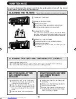 Предварительный просмотр 17 страницы Sharp Plasmacluster AE-A09DJ Operation Manual