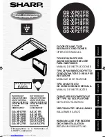 Sharp Plasmacluster AE-X12FR Operation Manual preview