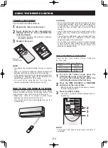 Предварительный просмотр 6 страницы Sharp Plasmacluster AE-X12HR Operation Manual