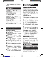 Preview for 3 page of Sharp Plasmacluster AE-X12JJ Operation Manual