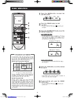 Preview for 8 page of Sharp Plasmacluster AE-X12JJ Operation Manual