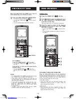 Preview for 12 page of Sharp Plasmacluster AE-X12JJ Operation Manual