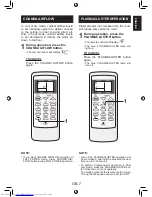 Предварительный просмотр 9 страницы Sharp Plasmacluster AE-X12LSR Operation Manual