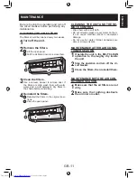 Предварительный просмотр 13 страницы Sharp Plasmacluster AE-X12LSR Operation Manual