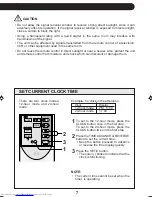 Предварительный просмотр 9 страницы Sharp Plasmacluster AE-X30EJ Operation Manual