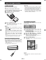 Preview for 6 page of Sharp Plasmacluster AE-Z40KR Operation Manual