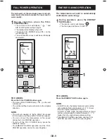 Preview for 11 page of Sharp Plasmacluster AE-Z40KR Operation Manual