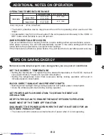 Preview for 5 page of Sharp Plasmacluster AH-AP18Y Operation Manual