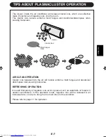 Preview for 9 page of Sharp Plasmacluster AH-AP18Y Operation Manual