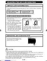 Preview for 12 page of Sharp Plasmacluster AH-AP18Y Operation Manual