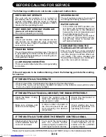 Preview for 18 page of Sharp Plasmacluster AH-AP24CE Operation Manual