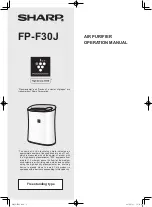 Sharp Plasmacluster FP-F30J Operation Manual preview