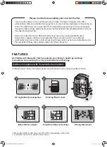 Предварительный просмотр 2 страницы Sharp Plasmacluster FP-JM40E Operation Manual