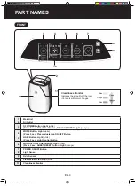 Предварительный просмотр 6 страницы Sharp Plasmacluster FP-JM40E Operation Manual