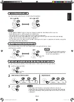 Предварительный просмотр 11 страницы Sharp Plasmacluster FP-JM40E Operation Manual