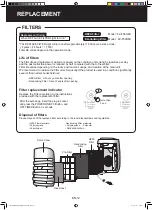 Предварительный просмотр 14 страницы Sharp Plasmacluster FP-JM40E Operation Manual