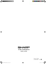 Предварительный просмотр 68 страницы Sharp Plasmacluster FP-JM40E Operation Manual