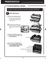 Preview for 14 page of Sharp Plasmacluster FP-N60CX Operation Manual