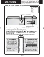 Preview for 16 page of Sharp Plasmacluster FP-N60CX Operation Manual