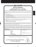 Preview for 7 page of Sharp Plasmacluster FP-P30U Operation Manual