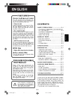 Preview for 3 page of Sharp Plasmacluster FU-55SE Operation Manual