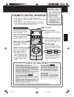 Preview for 13 page of Sharp Plasmacluster FU-55SE Operation Manual