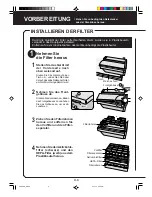 Preview for 26 page of Sharp Plasmacluster FU-55SE Operation Manual