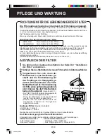 Preview for 32 page of Sharp Plasmacluster FU-55SE Operation Manual