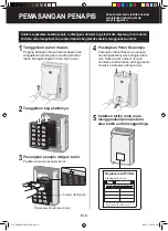 Предварительный просмотр 32 страницы Sharp Plasmacluster FU-A80E Operation Manual