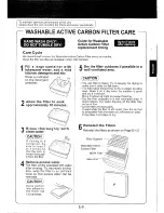 Предварительный просмотр 20 страницы Sharp Plasmacluster FU-W25AW User Manual