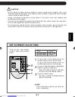 Preview for 9 page of Sharp Plasmacluster GS-XPM12FR Operation Manual