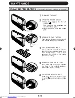 Preview for 18 page of Sharp Plasmacluster GS-XPM12FR Operation Manual