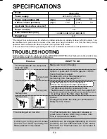 Preview for 10 page of Sharp Plasmacluster IG-A10EU Operation Manual