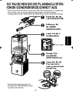 Preview for 19 page of Sharp Plasmacluster IG-A10EU Operation Manual