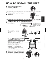 Preview for 6 page of Sharp Plasmacluster IG-A20E Operation Manual