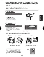 Preview for 7 page of Sharp Plasmacluster IG-BL20E Operation Manual