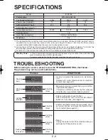 Preview for 10 page of Sharp Plasmacluster IG-BL20E Operation Manual