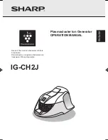 Sharp Plasmacluster IG-CH2J Operation Manual preview