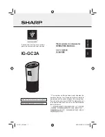 Sharp Plasmacluster IG-GC2A Operation Manual preview