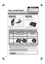 Предварительный просмотр 44 страницы Sharp Plasmacluster KC-30TX1 Operation Manual