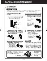 Предварительный просмотр 20 страницы Sharp Plasmacluster KC-6400E Operation Manual