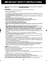 Предварительный просмотр 8 страницы Sharp Plasmacluster KC-830U Operation Manual