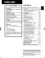 Preview for 3 page of Sharp Plasmacluster KC-840E Operation Manual