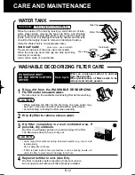 Preview for 14 page of Sharp Plasmacluster KC-840E Operation Manual