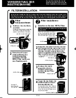 Preview for 28 page of Sharp Plasmacluster KC-840E Operation Manual