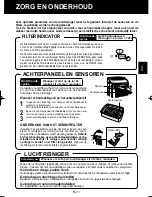 Preview for 73 page of Sharp Plasmacluster KC-840E Operation Manual